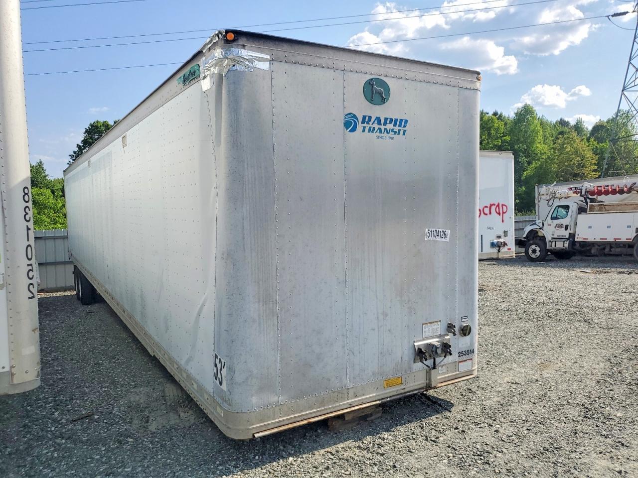 2000 Great Dane 7411TPSTA-53 DRY Van Trailer