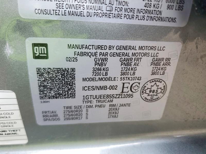 2025 GMC Sierra K1500 AT4