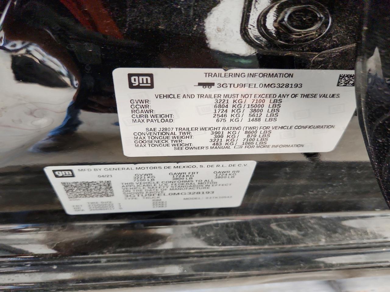 2021 GMC Sierra K1500 Denali