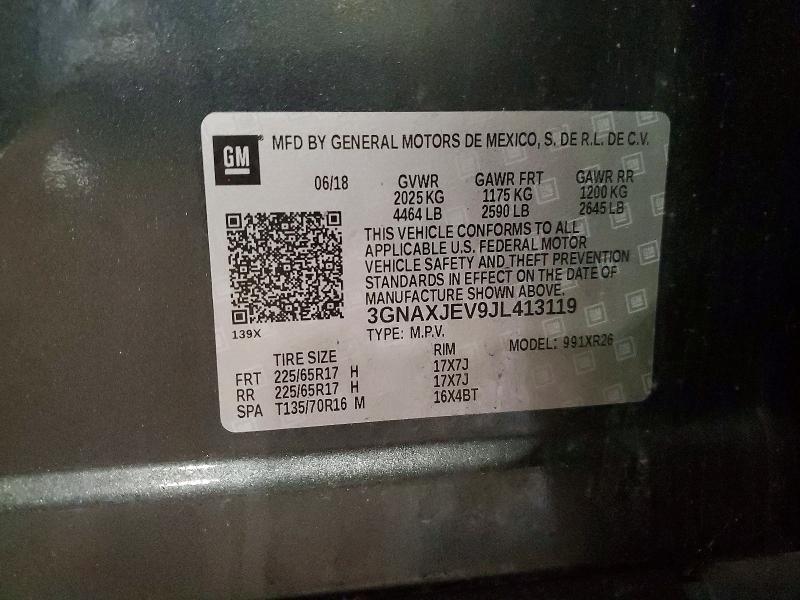 2018 Chevrolet Equinox lt