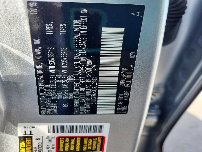 2020 Toyota Highlander l