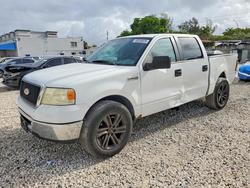 Salvage trucks for sale at Opa Locka, FL auction: 2007 Ford F150 Supercrew
