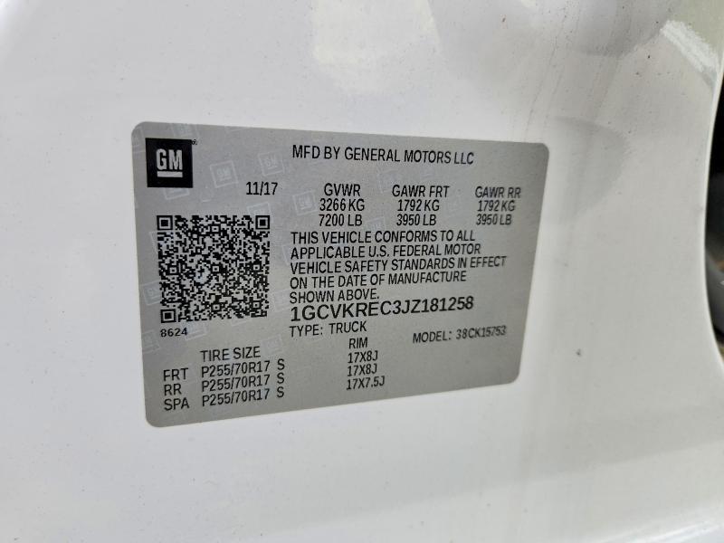 2018 Chevrolet Silverado K1500 LT
