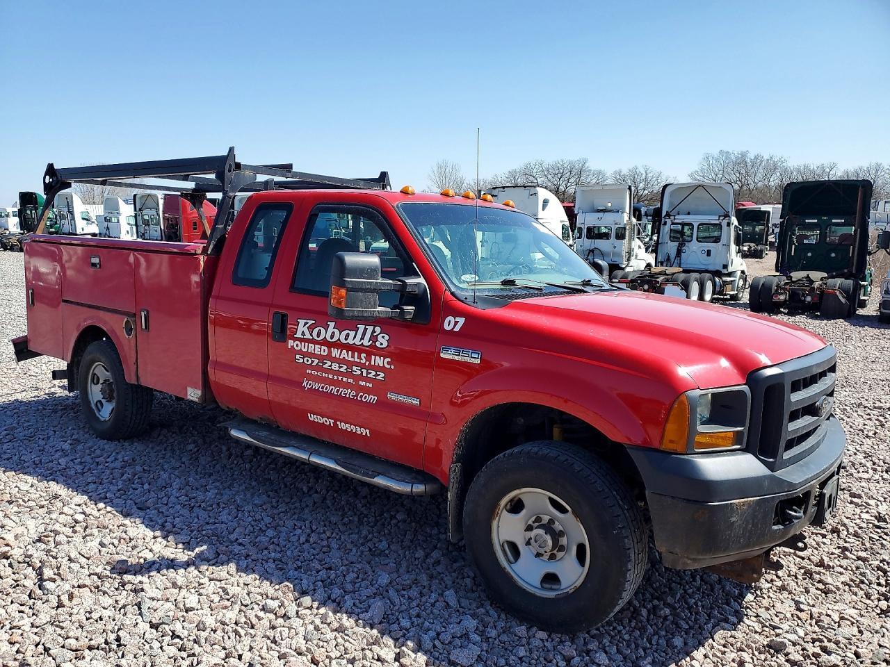 2007 Ford F350 Super Duty Utility / Service Truck