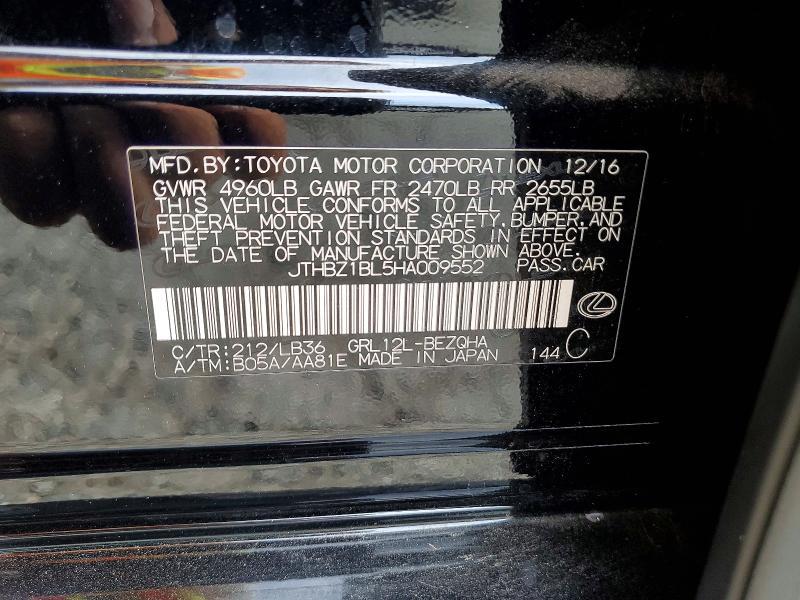 2017 Lexus Gs 350 f Sport