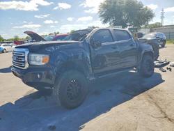 Salvage trucks for sale at Orlando, FL auction: 2015 GMC Canyon SLE