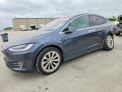 Tesla salvage cars for sale: 2018 Tesla Model x