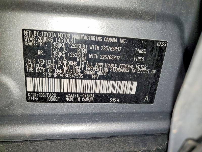 2025 Toyota Rav4 xle