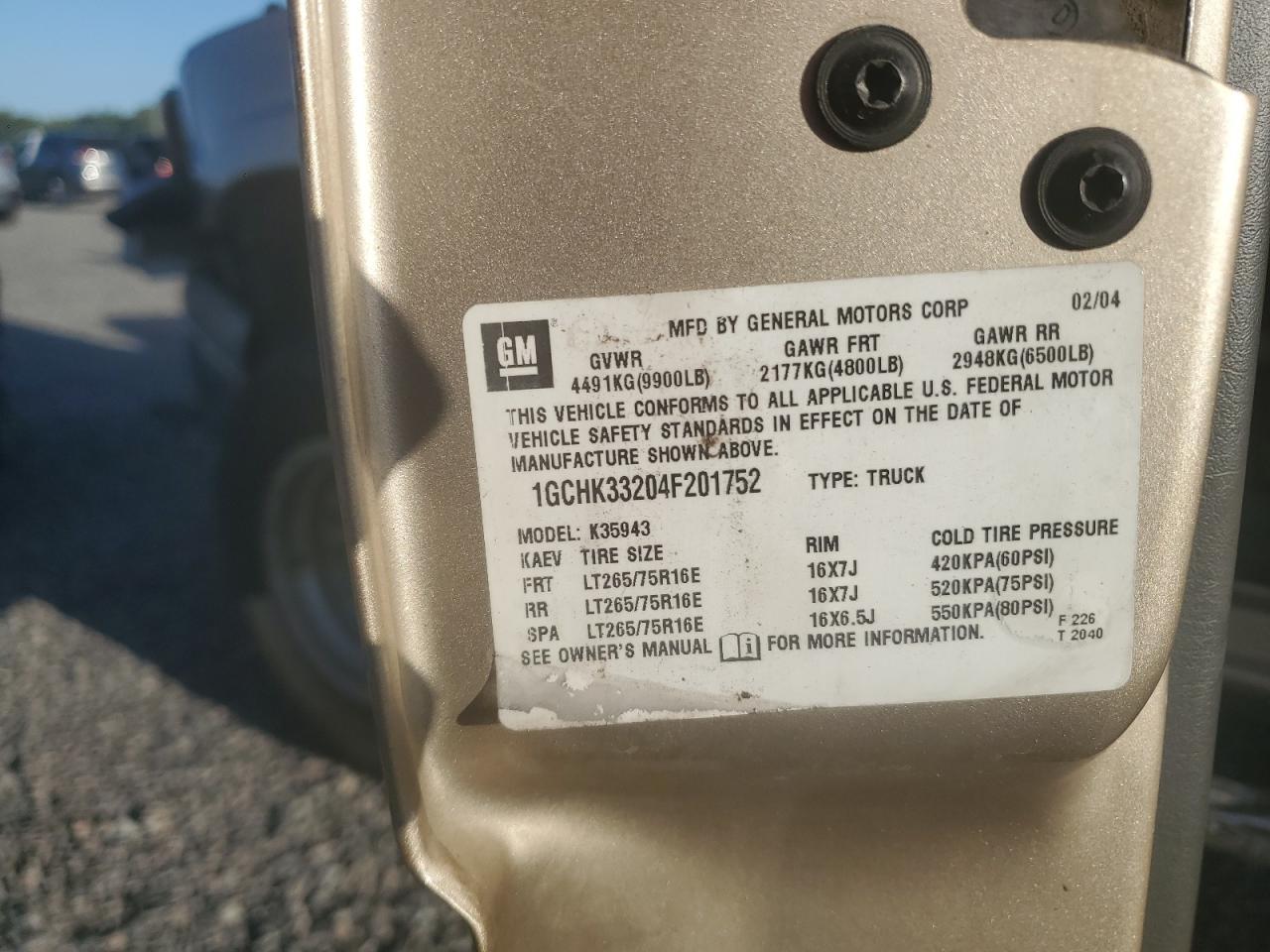 2004 Chevrolet Silverado K3500