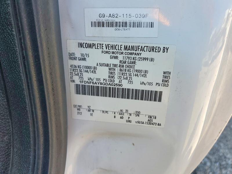 2016 Ford F650 Super Duty BOX Truck