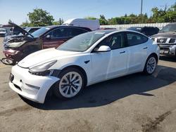2022 Tesla Model 3 en venta en San Martin, CA