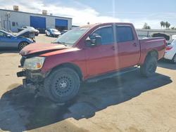 Salvage cars for sale from Copart Bakersfield, CA: 2005 Nissan Titan XE
