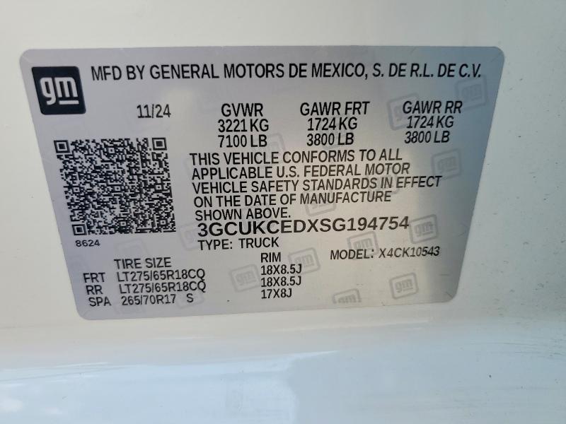 2025 Chevrolet Silverado K1500 Trail Boss Custom