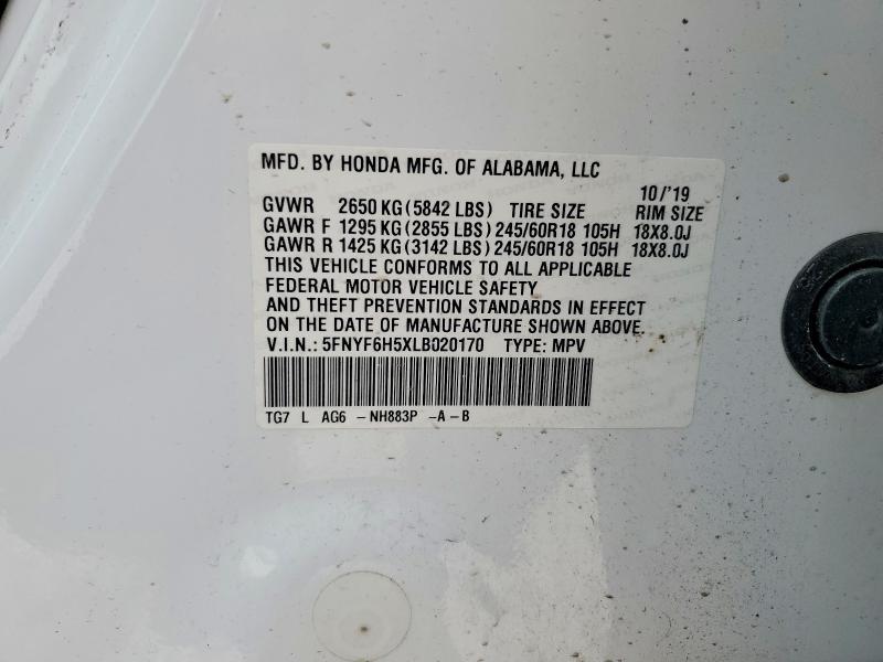 2020 Honda Pilot exl