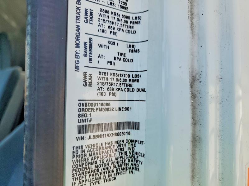 2017 Mitsubishi Fuso FEC72S BOX Truck