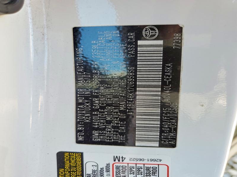2007 Toyota Camry se