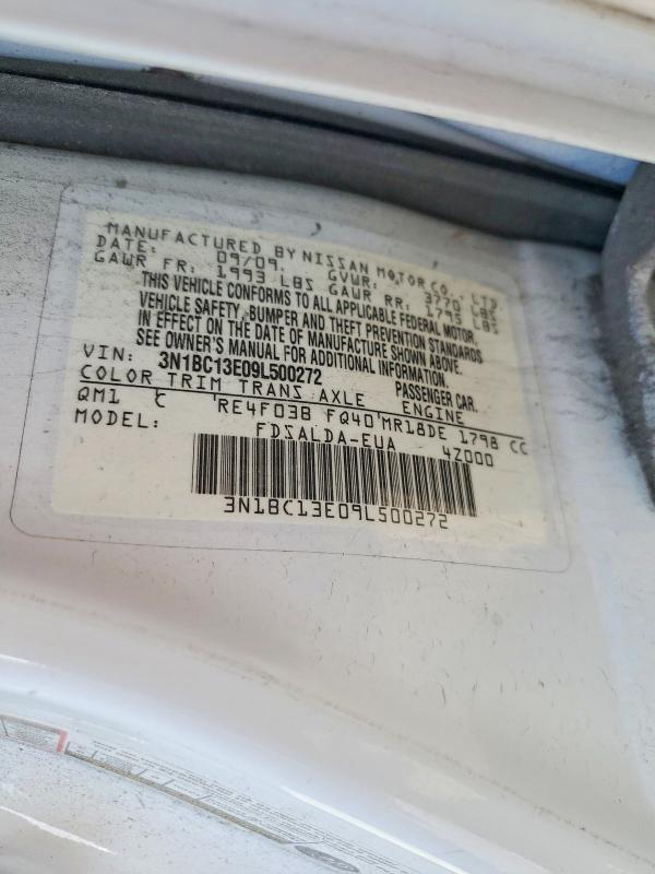 2009 Nissan Versa 1.8 s