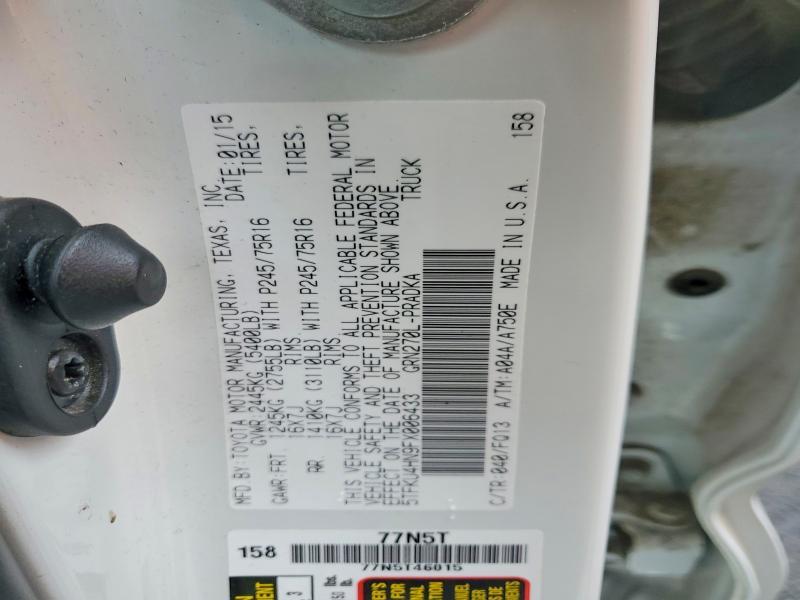 2015 Toyota Tacoma Prerunner V6