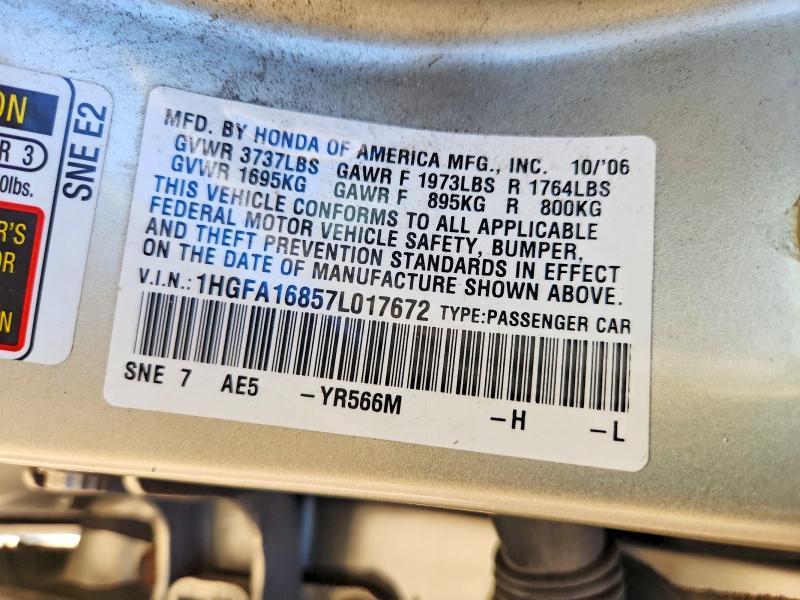 2007 Honda Civic ex
