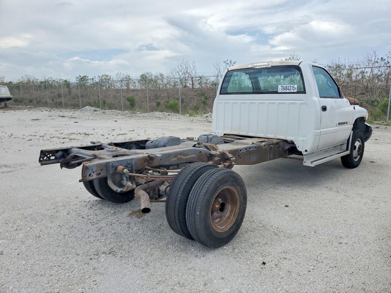1999 Dodge RAM 3500 Truck Cab AND Chassis