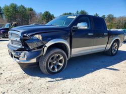 Salvage cars for sale from Copart Mendon, MA: 2015 Dodge 1500 Laramie