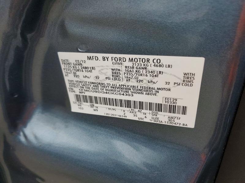 2012 Ford Escape xlt