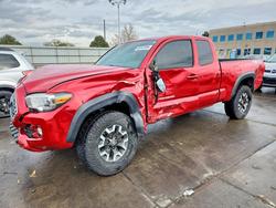 Salvage trucks for sale at Littleton, CO auction: 2018 Toyota Tacoma TRD OFF-Road