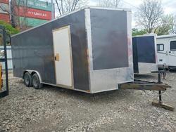 Salvage trucks for sale at Columbus, OH auction: 2023 Quality Cargo 8.5X20TA3 Enclosed Cargo Trailer