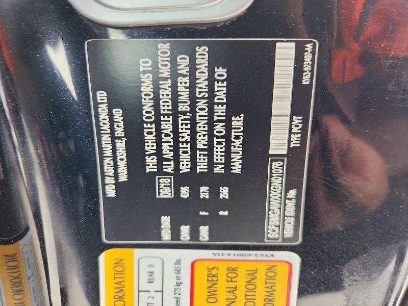 2019 Aston Martin Vantage