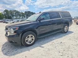 Chevrolet Suburban salvage cars for sale: 2017 Chevrolet Suburban C1500 lt