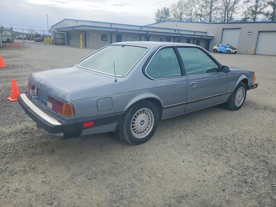 1987 BMW 635 csi Automatic L6