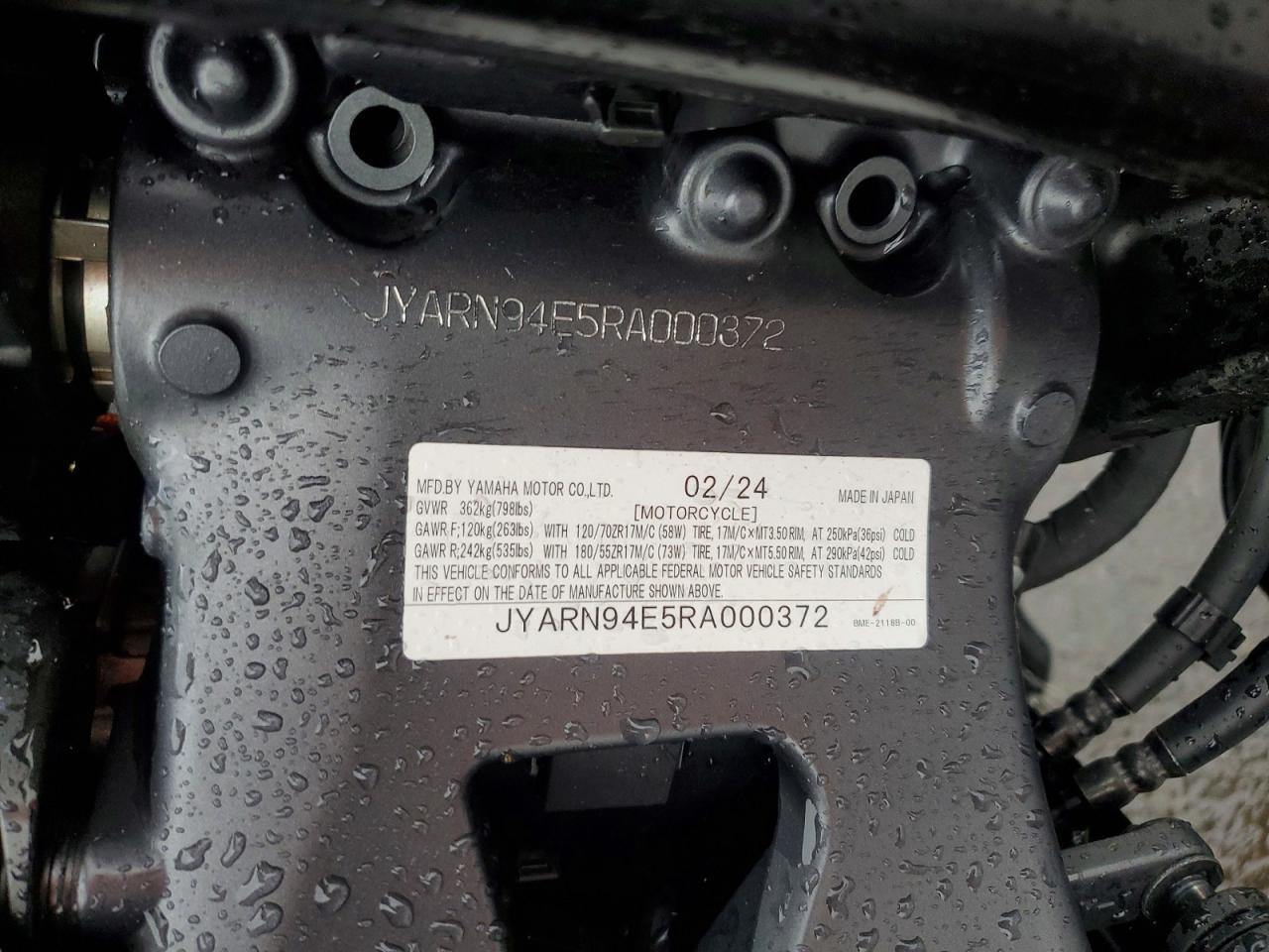 2024 Yama MT09