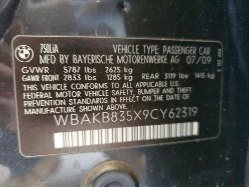 2009 BMW 750 li