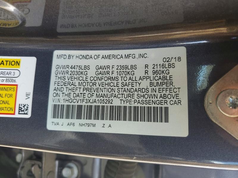 2018 Honda Accord Sport