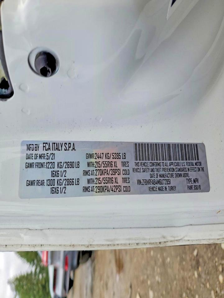 2021 Dodge RAM Promaster City Delivery Van