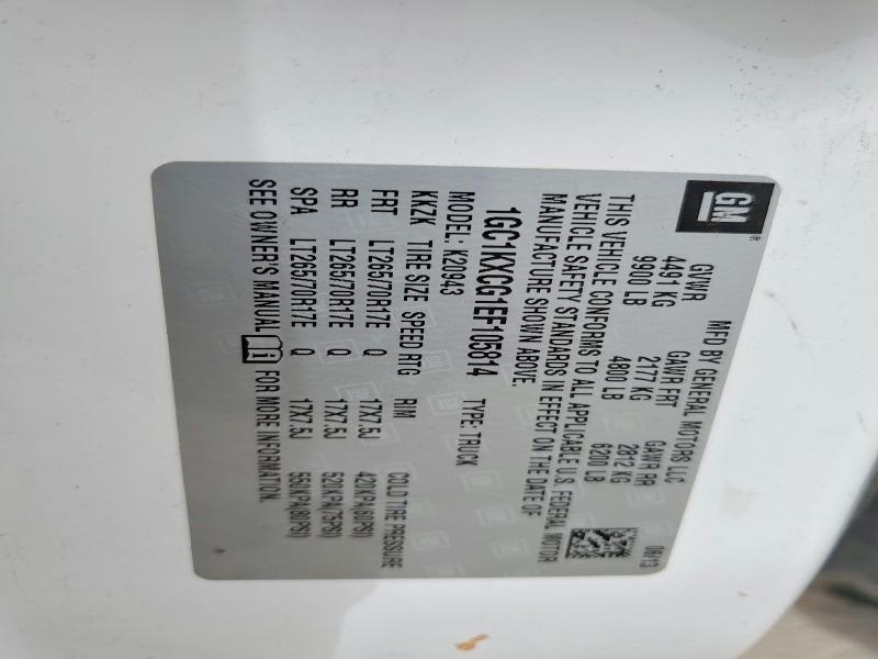 2014 Chev Rolet Silverado 2500 Cargo Utility / Service Truck