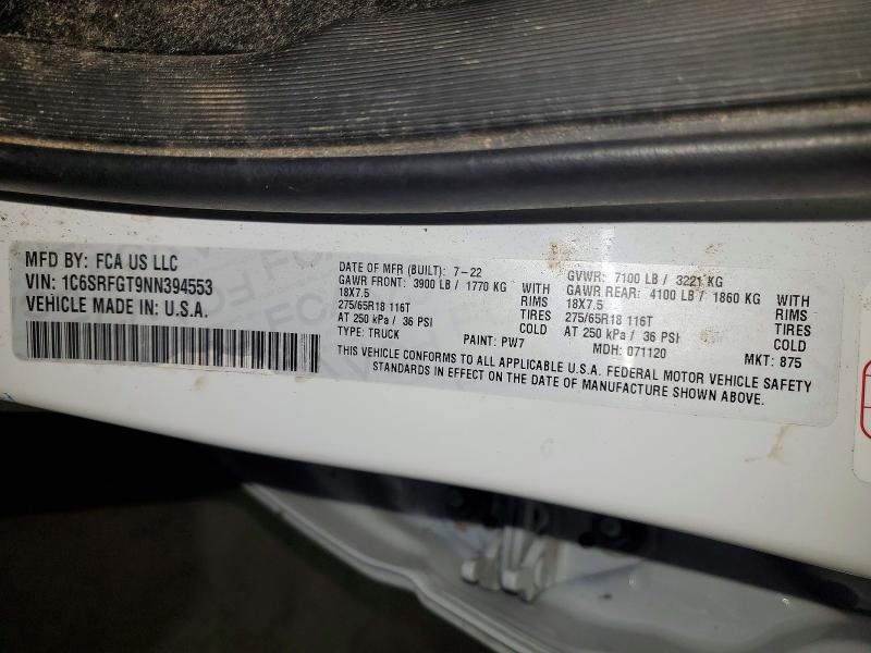 2022 Dodge RAM 1500 Tradesman