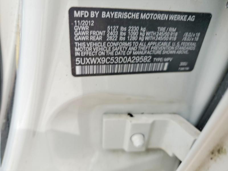 2013 BMW X3 Xdrive28i
