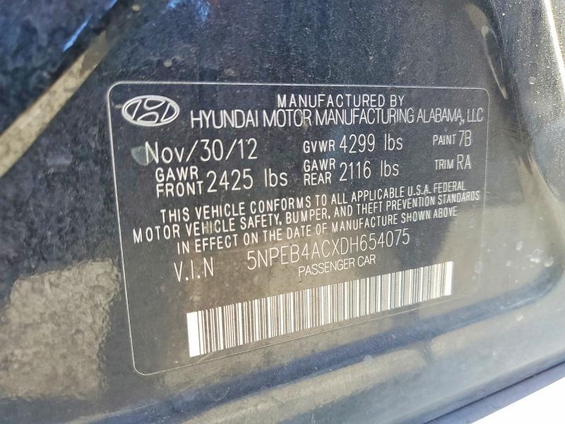 2013 Hyundai Sonata gls
