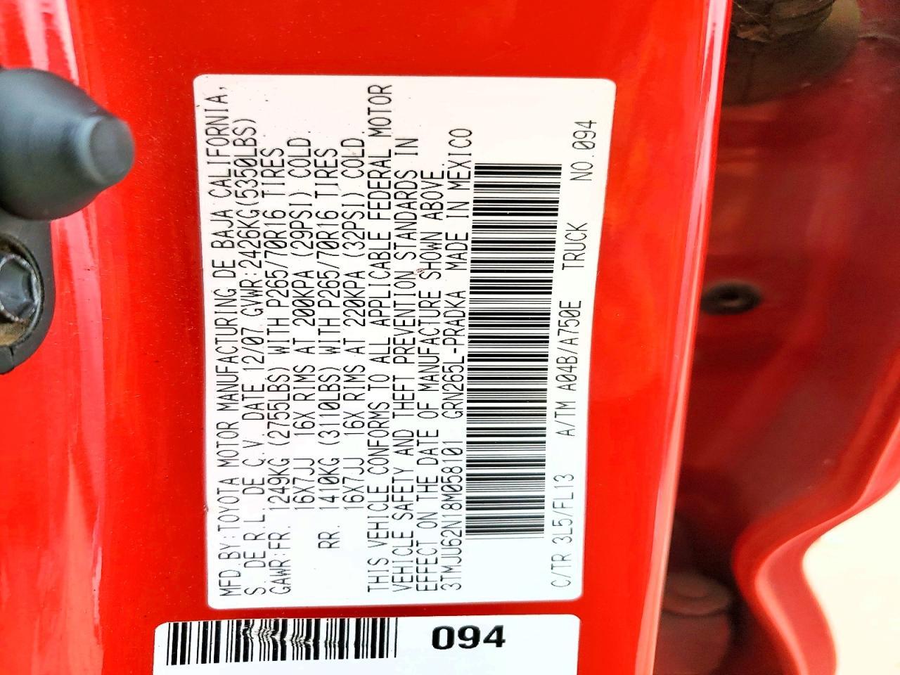 2008 Toyota Tacoma Double Cab Prerunner