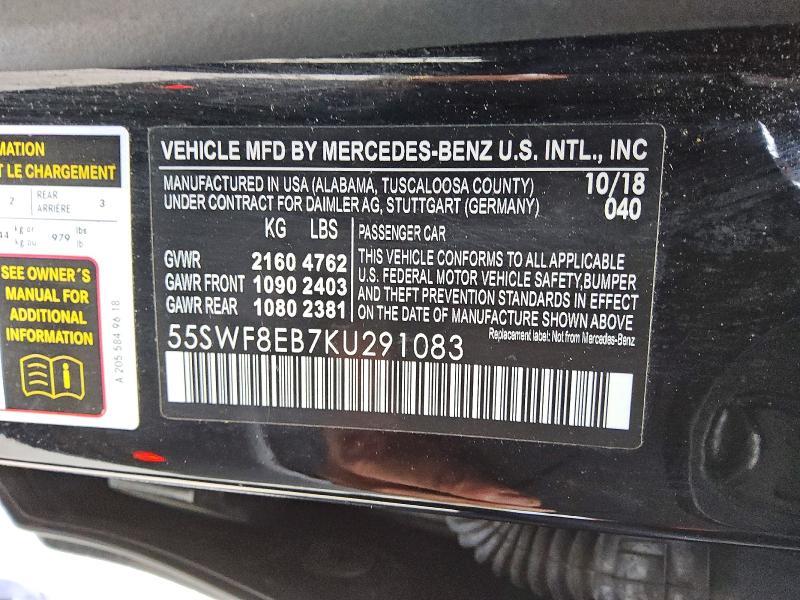 2019 Mercedes-Benz C 300 4matic