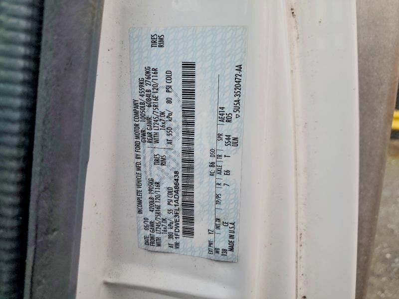 2010 Ford E350 CUT S