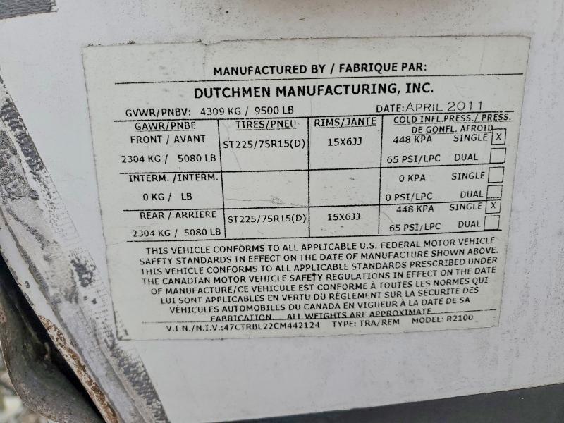2012 Rubicon 2012 Dutchmen Rubicon Camper