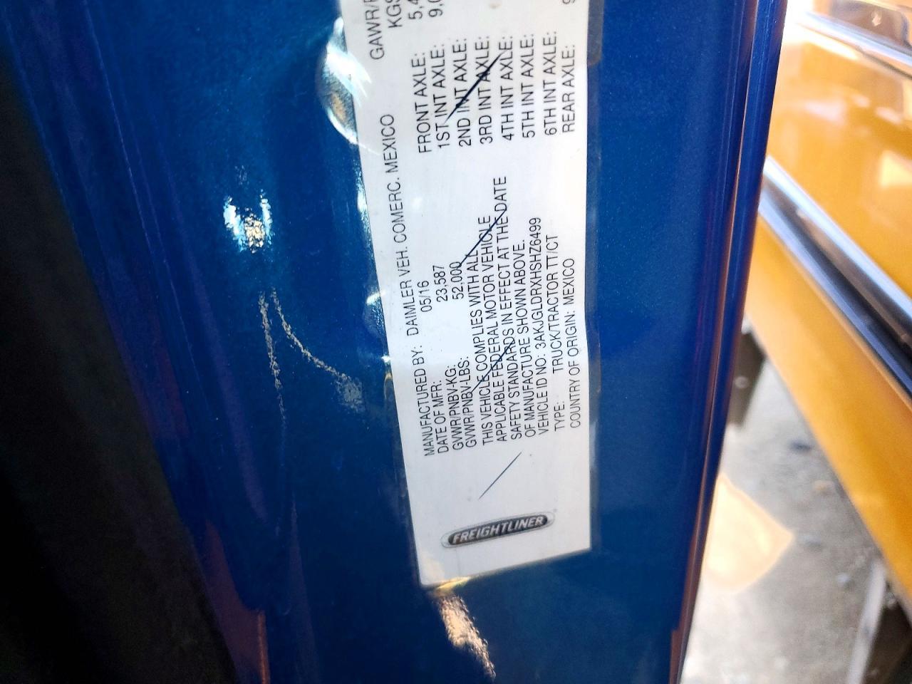 2017 Freigliner Cascadia 125