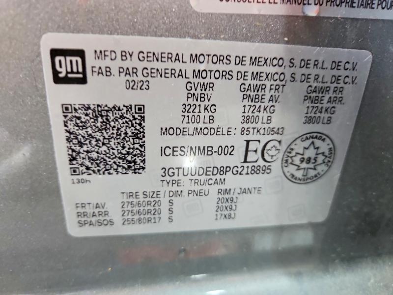 2023 GMC Sierra K1500 SLT