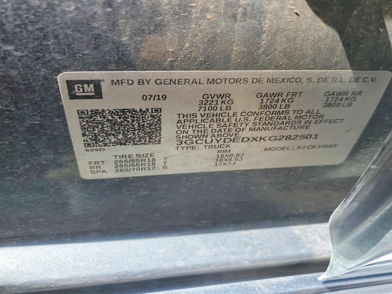 2019 Chevrolet Silverado K1500 LT