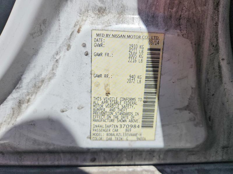 2014 Nissan Altima 2.5 s