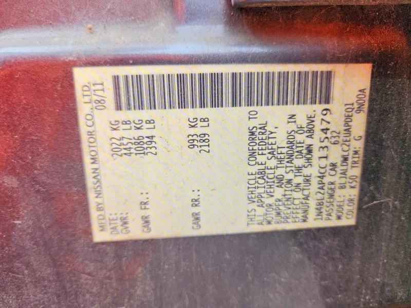 2012 Nissan Altima 3.5 sr