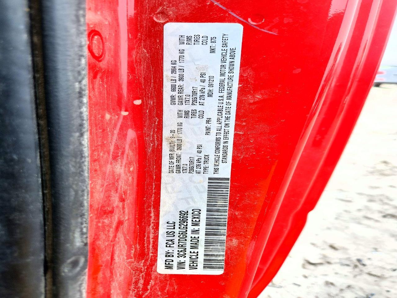 2020 Dodge RAM 1500 Classic Tradesman