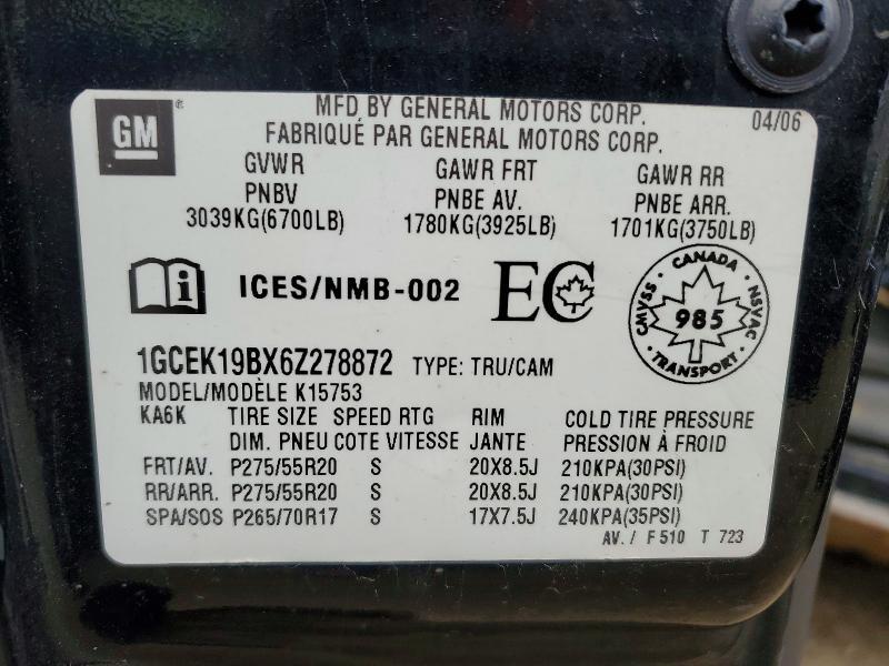 2006 Chevrolet Silverado K1500